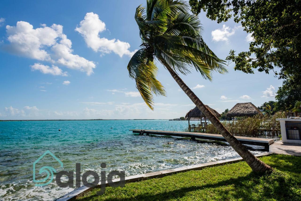 Villa Xtohil With Private Access To The Magic 7 Colors Lagoon Бакалар Экстерьер фото